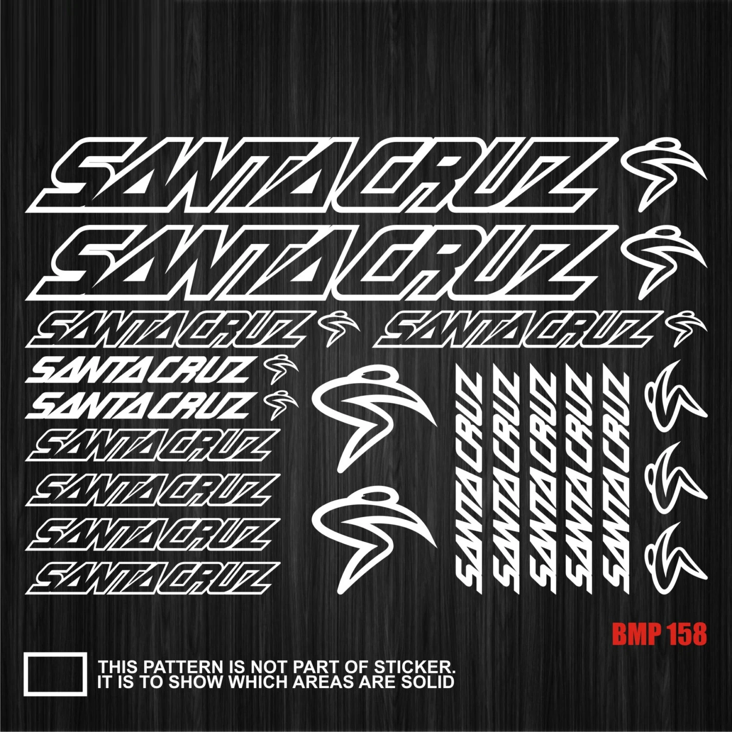 Bike Frame Decals Bicycle Frame Stickers Road Bike Mountain Bike MTB Track Bike TT Bike Fat Bike Decal Reflective Stickers