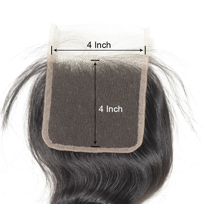 [FYNHA] 3 Bundles With a Lace ClosurePeruvian Virgin Hair Weave Loose Wave Human Hair Extensions