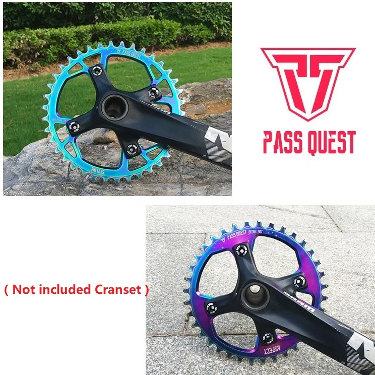 Пройти Quest 94 BCD 32 T 34 36 38 40 MTB горное Велосипедное колесо цепной передачи Titanizing