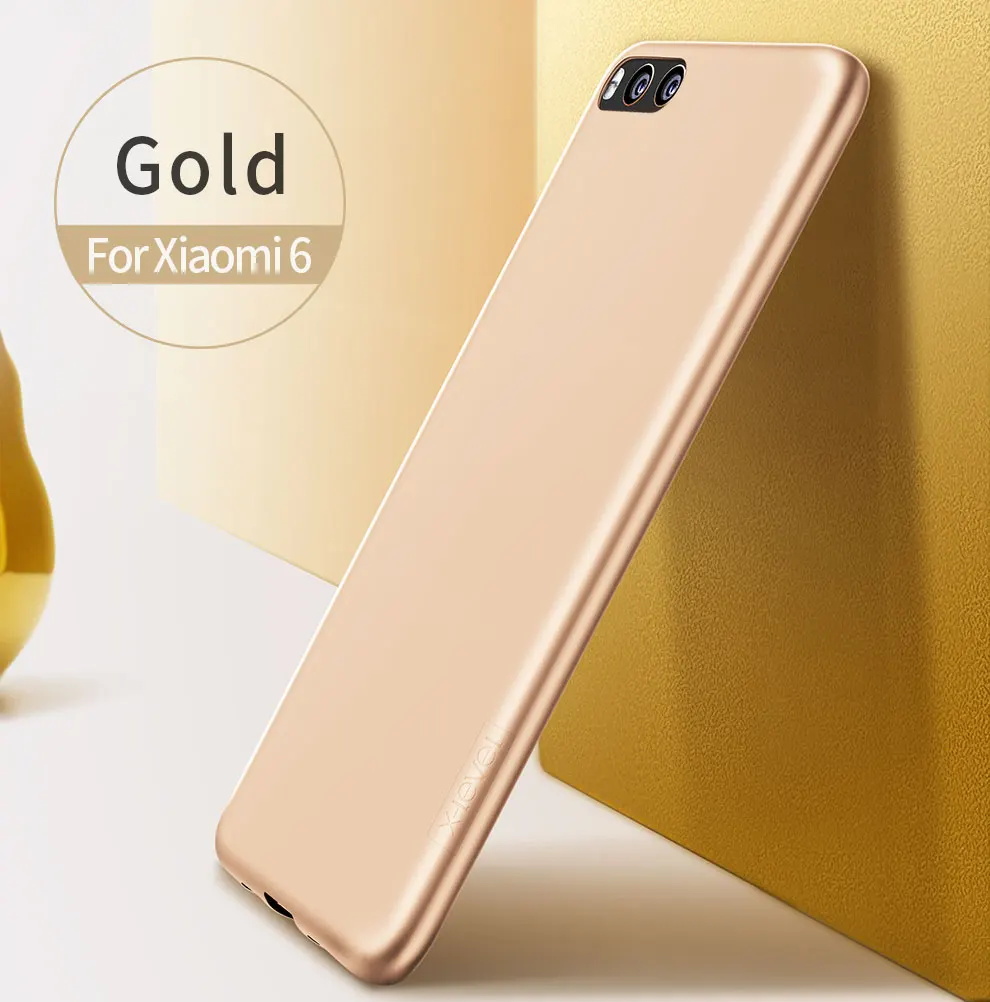 For Xiaomi 6 Ultra Thin Shockproof TPU Hybrid Case Cover,360 degree full cover matte soft tpu case 6 color, multi-color optional (18)