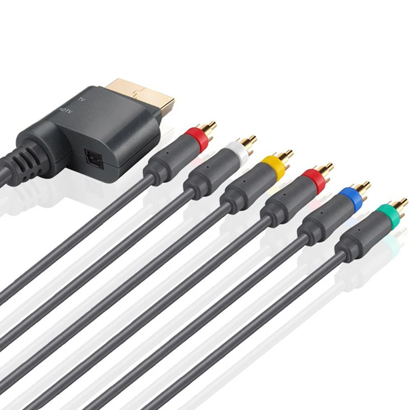 DOITOP Audio Video Cavo 1.8m Cavo di Nuovo Componente HD TV Video e RCA Stereo Cavo AV per Micosoft