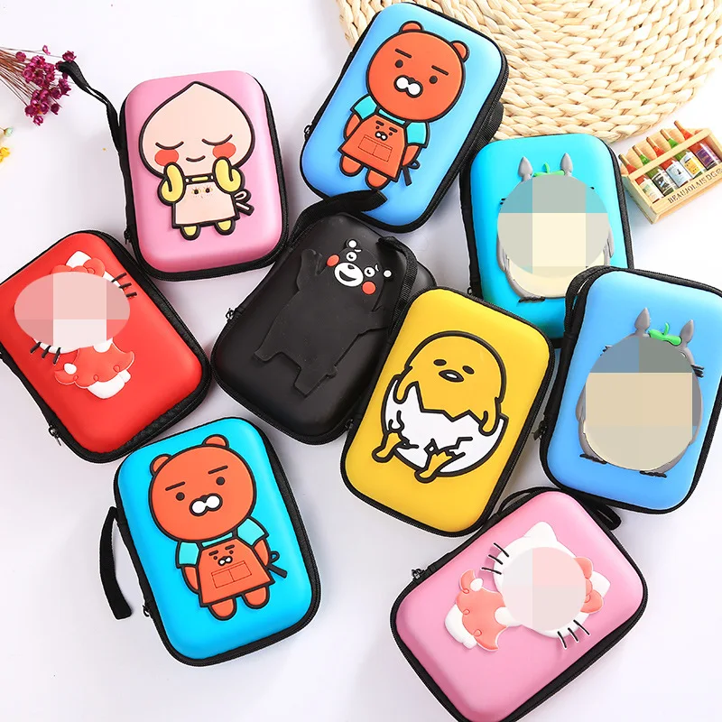 

gift wallet bag Mini Zipper Protective Headphone Case Pouch Earphone Storage Bag Soft Headset Earbud USB Cable pack Gift Boxes