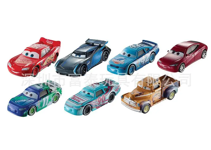 

New 22 Style Pixar Cars 3 For Kids Jackson Storm Cruz Ramirea High Quality Plastic Cars Toys Cartoon Models Christmas Gifts