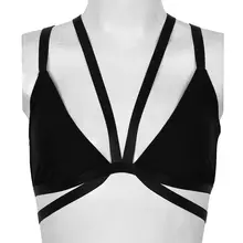 Лидер продаж, пикантные модные женские туфли мягкий бюстгальтер без косточек бюстгальтер бюстье укороченный Топы корректирующие сзади крест выдалбливают