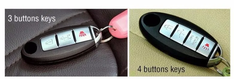 Силиконовый чехол для ключей с 4 кнопками Nissan Altima Maxima Murano|key fob holder|car key case covernissan