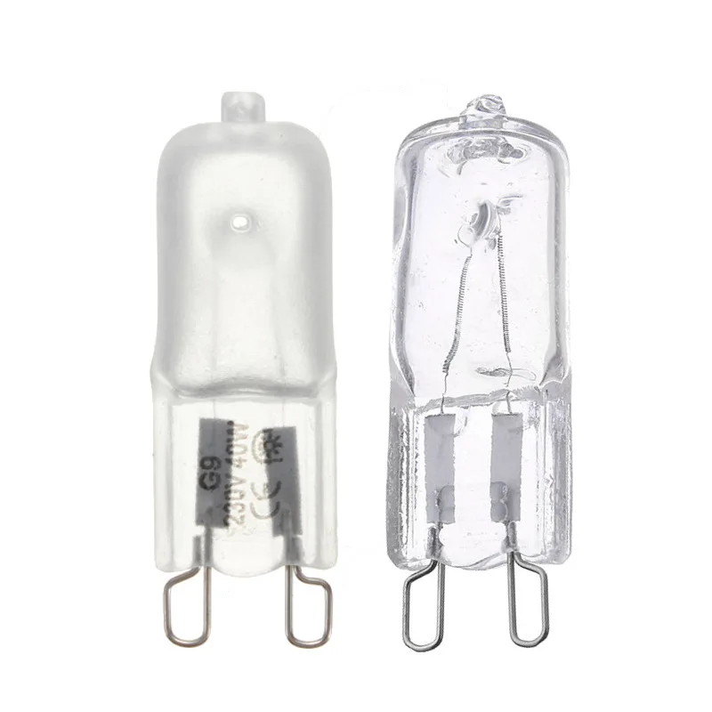 Buy Frosted/Clear G9 Halogen Lamp 230V Light Bulb 40W