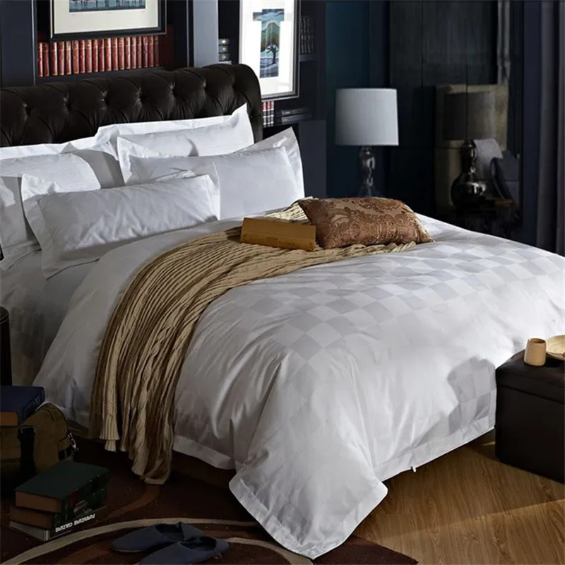 LeRadore пользовательские утолщаются звезда отель коллекция 3 шт. 4 шт. набор пододеяльников-400 нитей высокого качества Премиум набор постельных принадлежностей - Цвет: Bed Collections