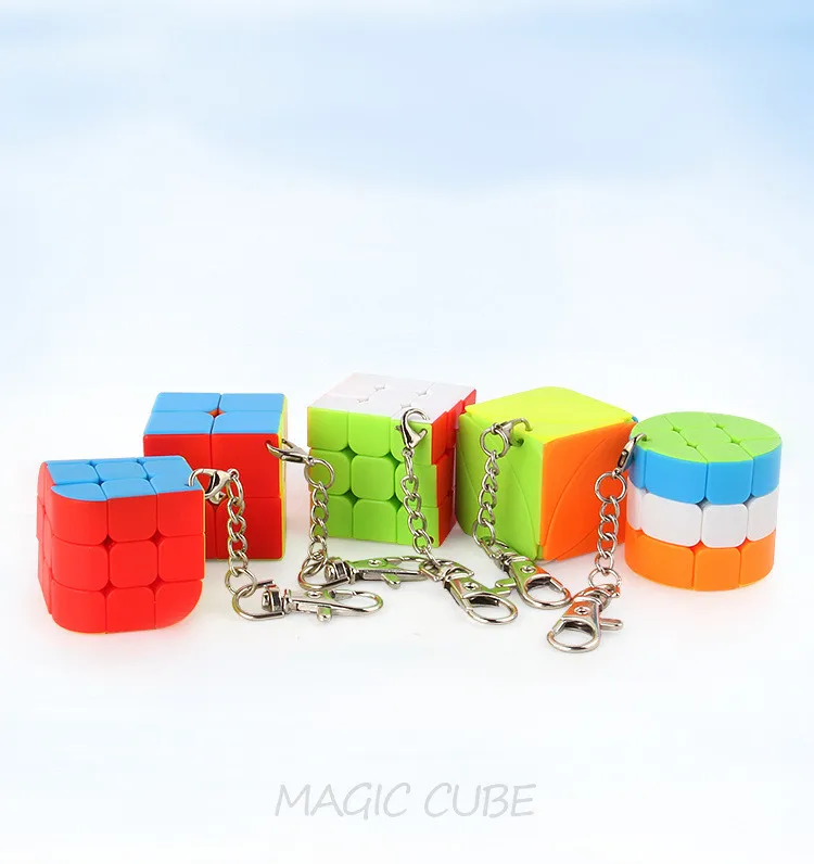 3x3x3 2x2x2 волшебный куб головоломка игрушка оригинальная коробка скоростной куб головоломка куб брелок развивающая игрушка для детей подарок
