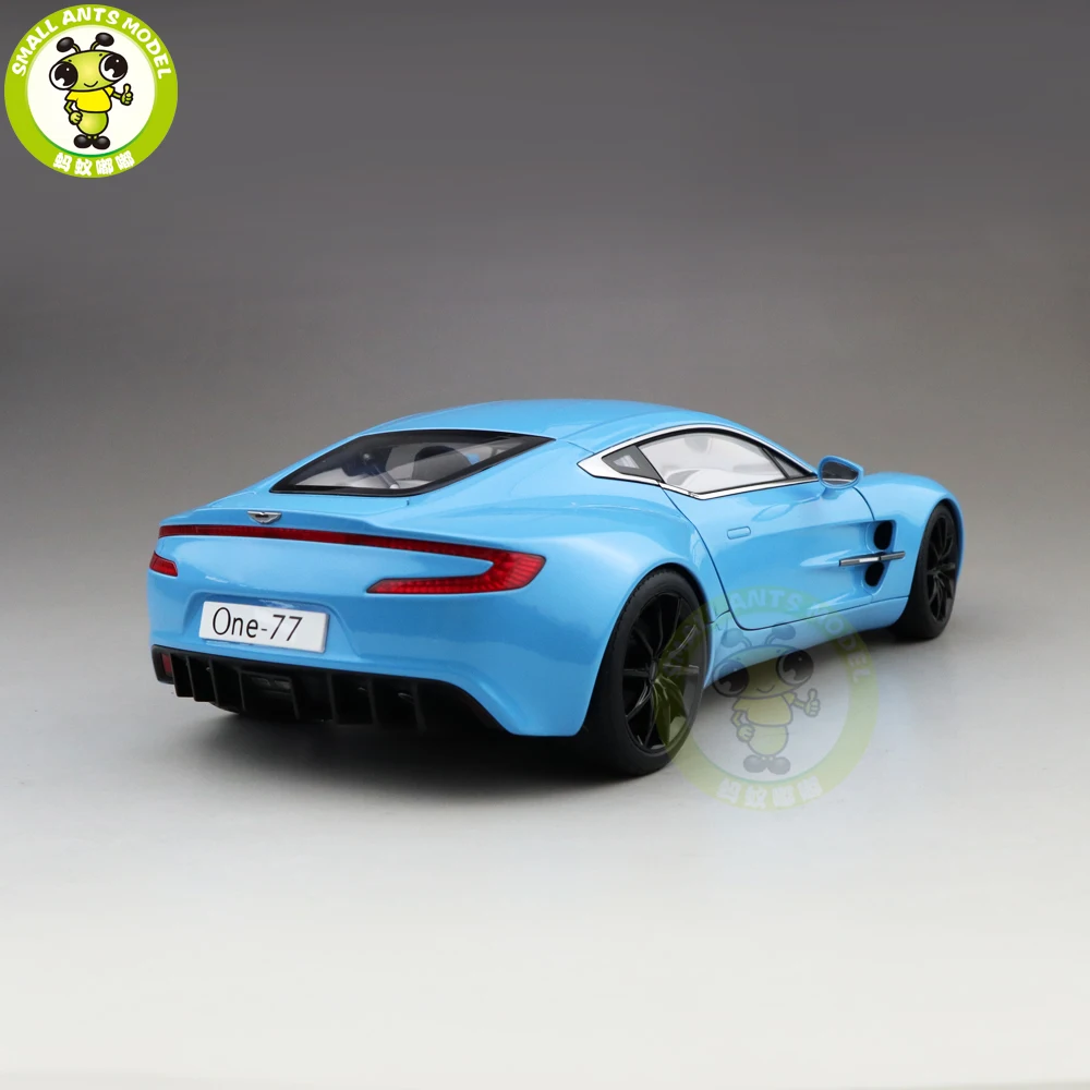 1/18 AUTOart 70240 ASTON MARTIN ONE 77 литая модель автомобиля синий