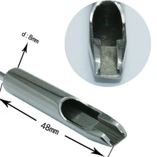 YILONG 11F Высокое качество из нержавеющей стали татуировки Советы Ассорти много C Советы Комплект для татуировки машины
