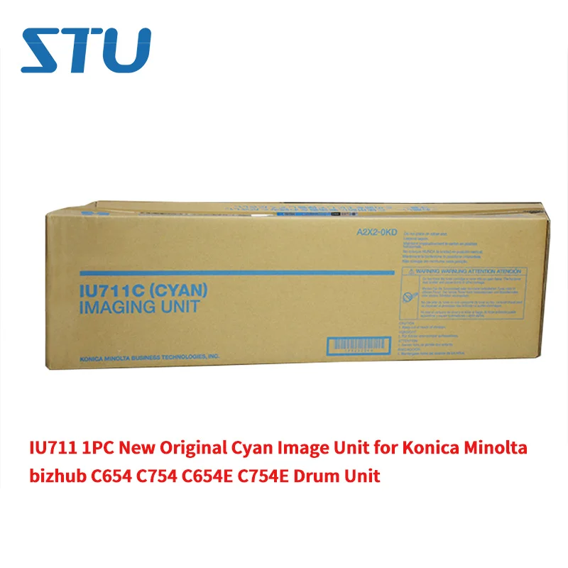 

IU711 1 шт. новый оригинальный полный голубой блок изображения для Konica Minolta bizhub C654 C754 C654E C754E барабанная установка