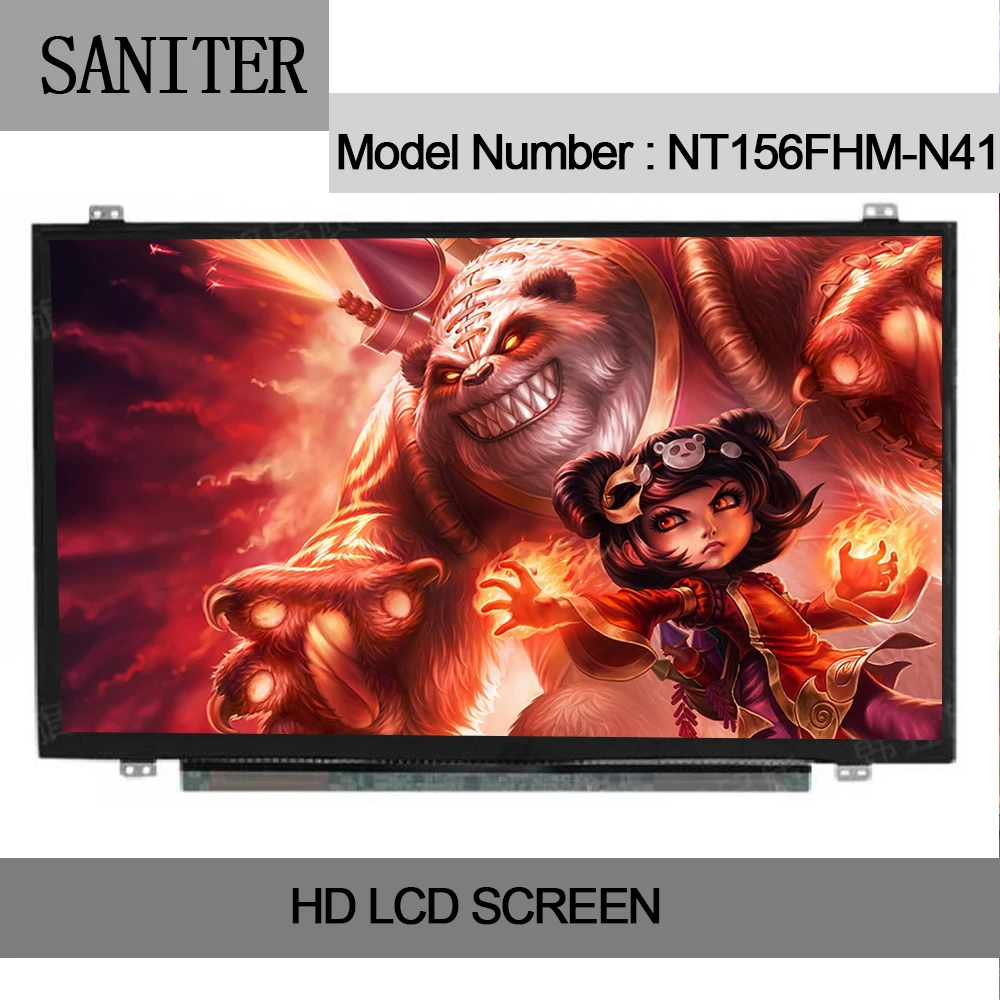 SANITER NV156FHM-N41 NV156FHM-N42 NV156FHM-N46 Type Laptop LCD Screen