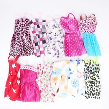 5 Unids Moda Hecha A Mano Vestidos de Ropa Para 11 “Barbies Muñeca de juguete accesorios de buena calidad Al Azar Del Estilo