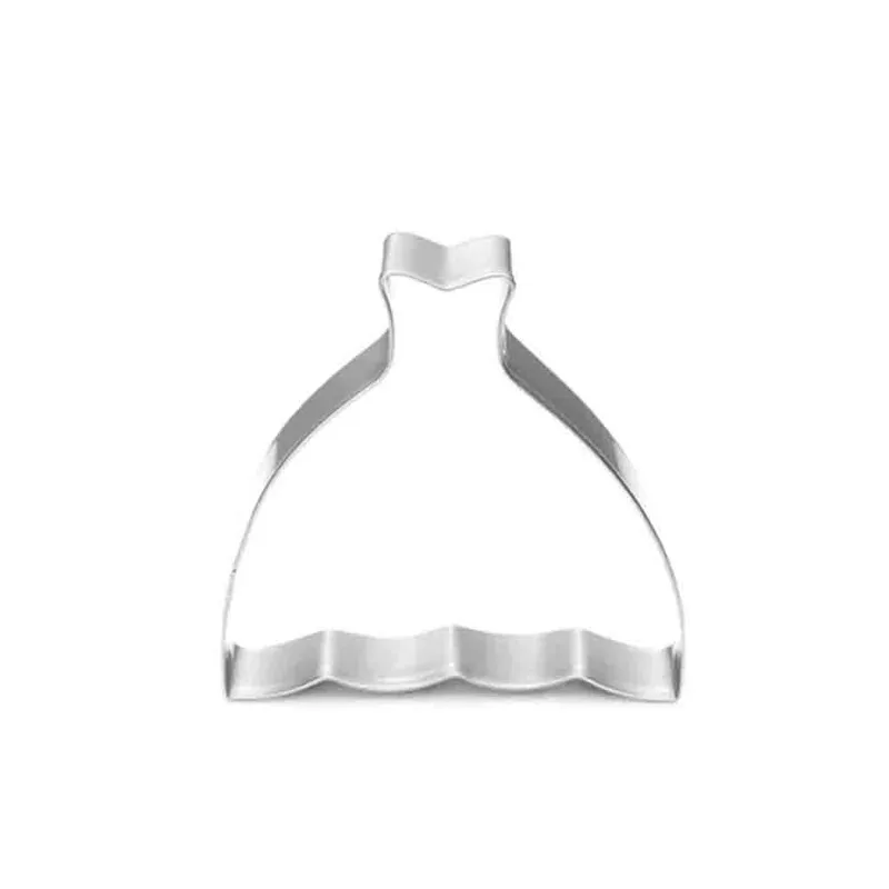 

VOGVIGO Suit Baking Mold for Stainless Steel Baking Accessories Cute Princess Skirt Mould Decor Baking Tools New 2019