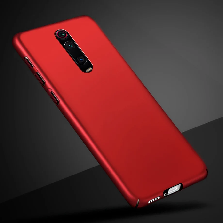 Роскошный чехол для Xiaomi mi 9T mi 9T Pro Red mi K20 Pro Чехол Fundas Жесткий pc задняя крышка для Red mi K20 20pro mi 9 t mi 9 t mi 9 t чехол s - Цвет: Red