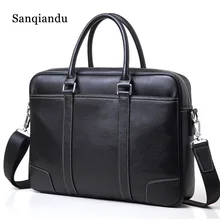 Брендовая мужская сумка из натуральной кожи, мужской портфель, известный бренд, дизайнерские сумки через плечо, сумка-мессенджер для ноутбука, мужская сумка