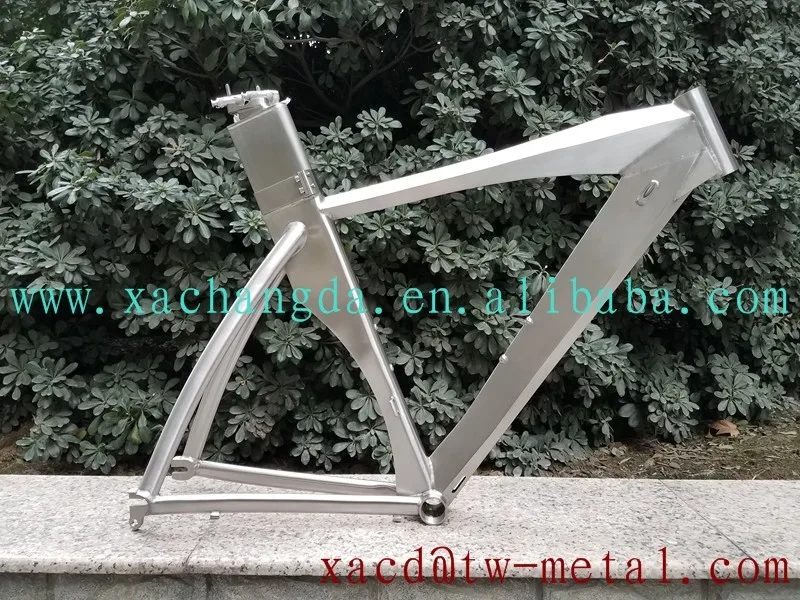 Best Titanium blade bicycle frame chinese Ti Time Trial bicycle frame Custom Titanium 700C road bike frame 2