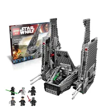 LEPIN 05006 Large Size Star Wars Kylo Ren Command Shuttle Building Blocks Compatible With Legoe Star Wars Marvel Minifigures Toy