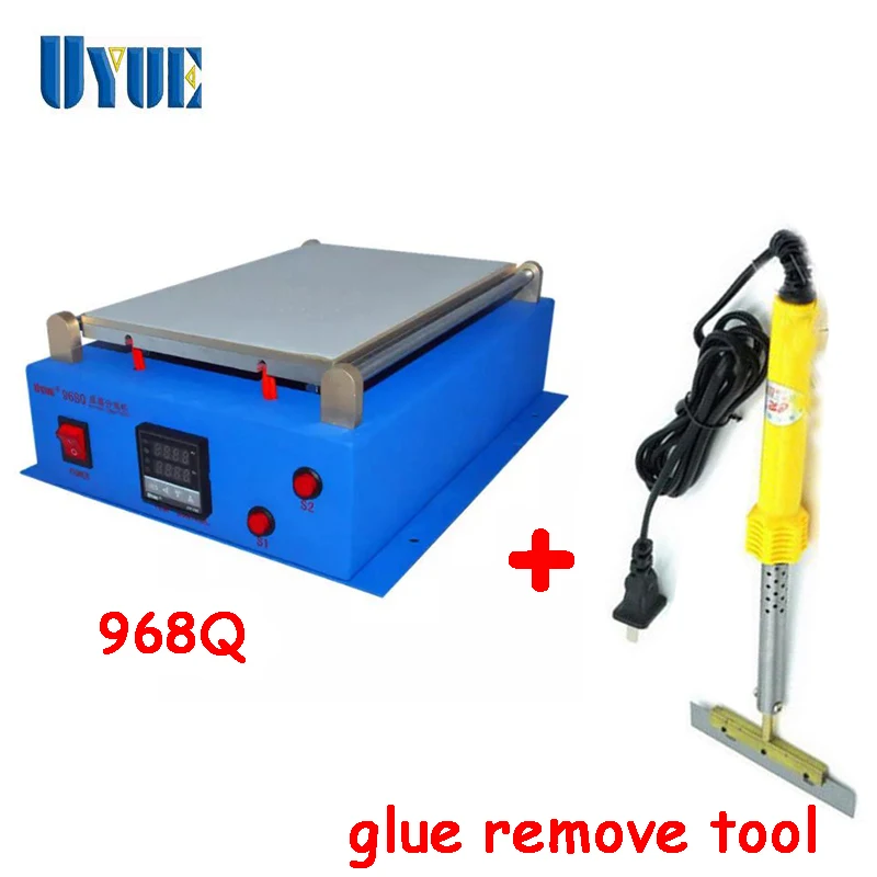 UYUE  14 Inch Built-in Air Pump Vacuum LCD Screen Separator Machine Repair Machine UV Glue Clean Tool to Remove 968Q