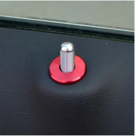 4pcsCar door pin decoration covers font b Interior b font Bolt circle trim sequins decals for