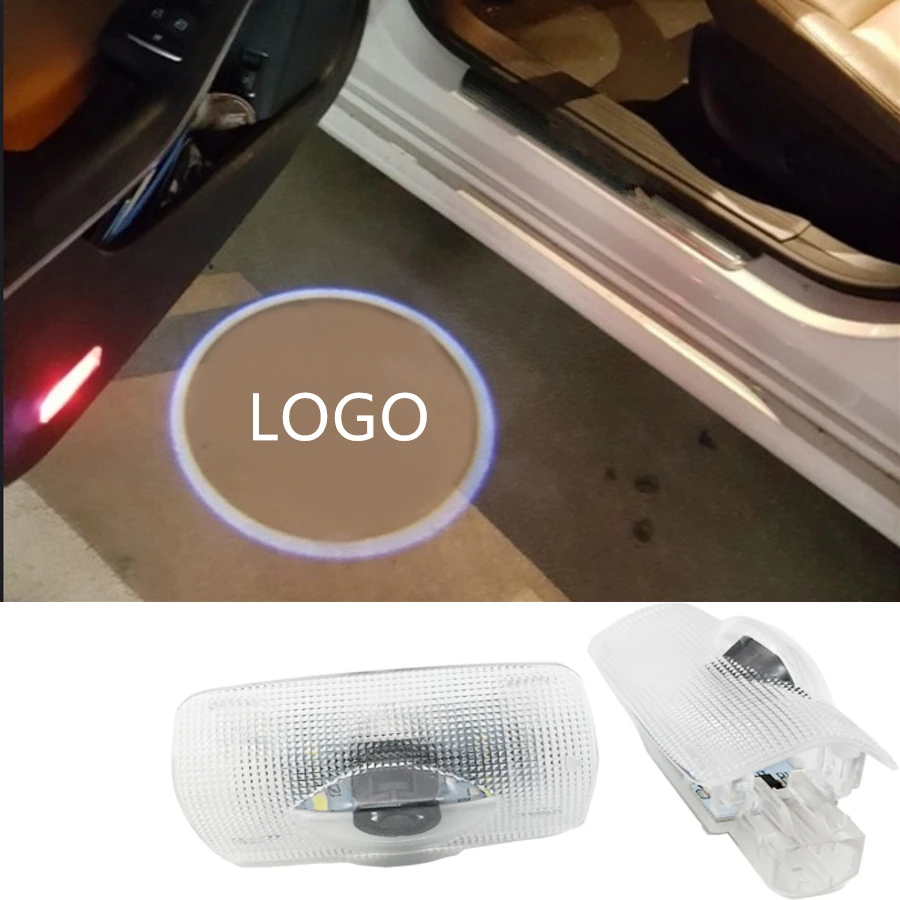 LED Car Door Light Logo Projector Ghost Shadow For Toyota
