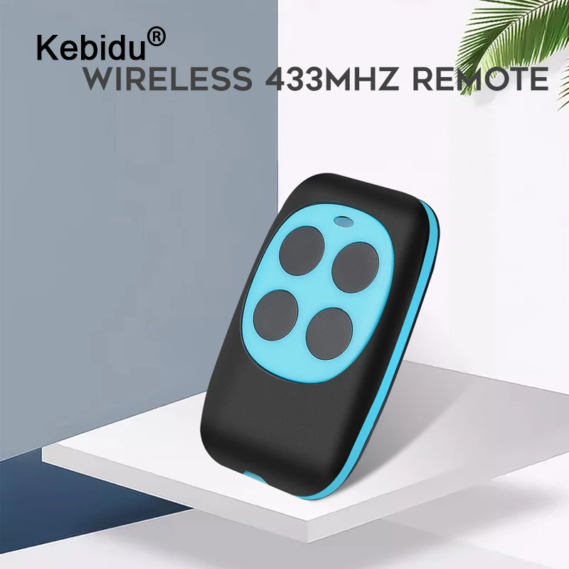 

kebidu Duplicator Remote Control 433mhz Plastic Copy Remote Control Learning Type 4 Buttons Wireless Remote For Gates