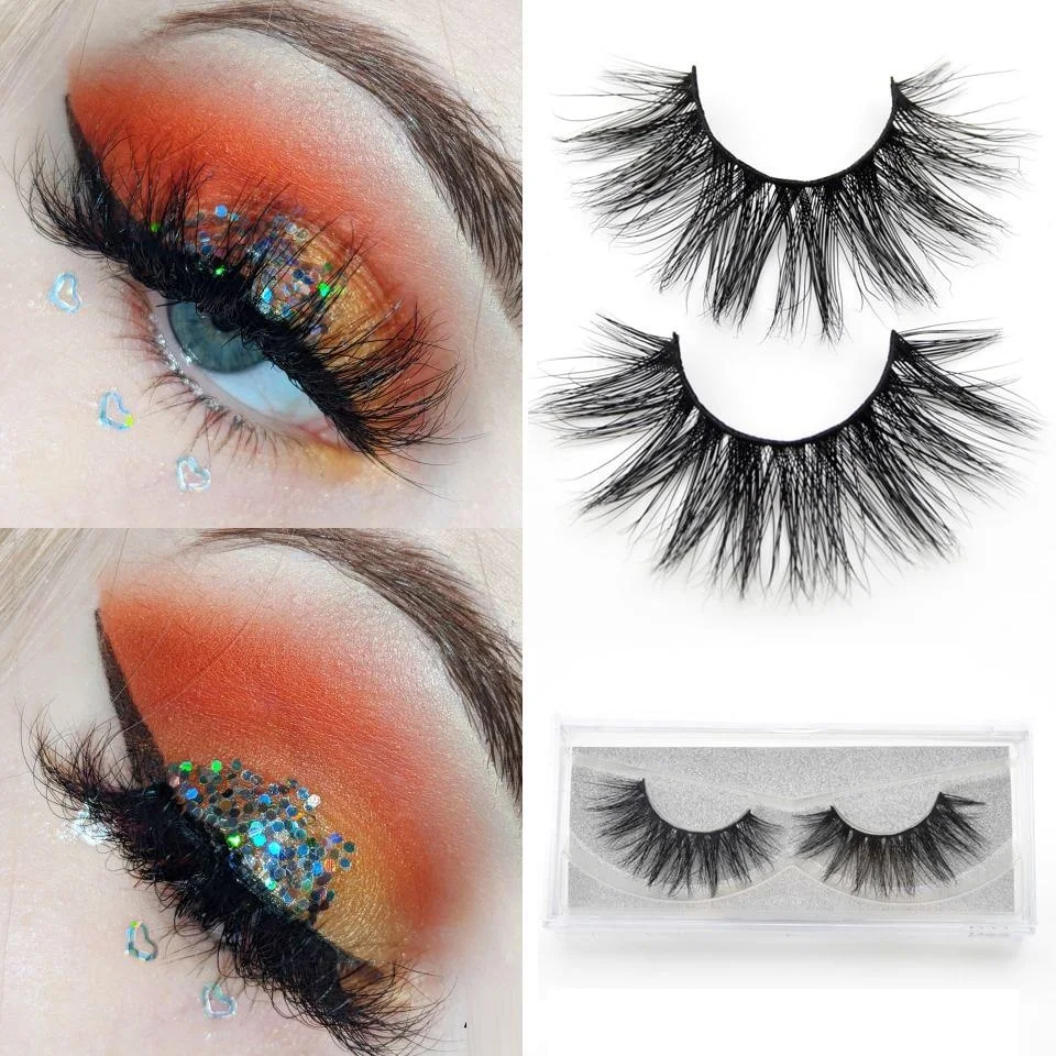 Woman Eyelashes 3D mink eyelashes long lasting lashes natural dramatic volume extension false 1pair in | Красота и здоровье