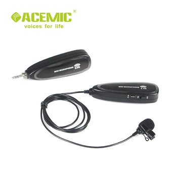 

ACEMIC D-130 lavalier microphone live broadcast Wireless Microphone Professional For iPhone live broadcasting