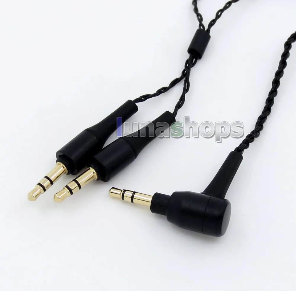 Upgrade DIY Headphones Cable Cord for Sony MDR Z7 Denon D7100 D600 Headphones LN005711