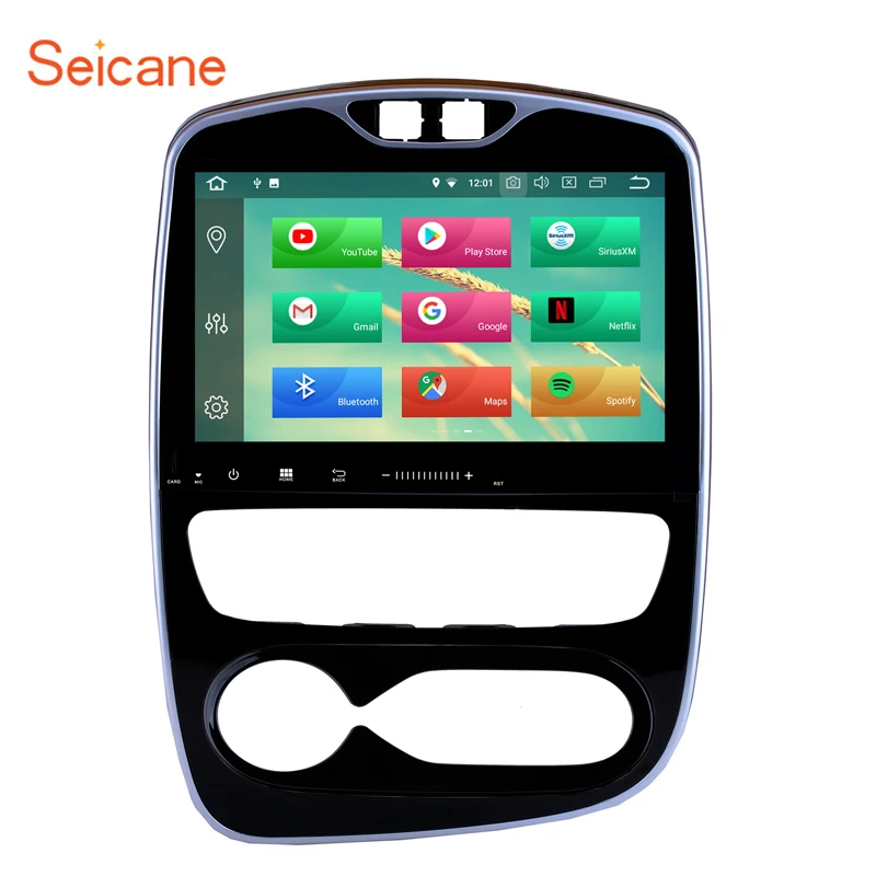 

Seicane 10.1" Android HD Touchscreen Radio GPS Navigation System For 2016-2018 Renault Clio Support Bluetooth 3G/4G WIFI OBDII