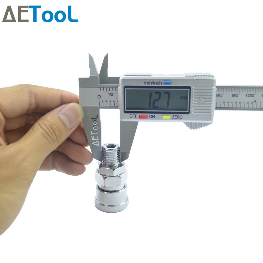 AETool Новый универсальный 1/4 дюйма NPT из нержавеющей стали пневматические