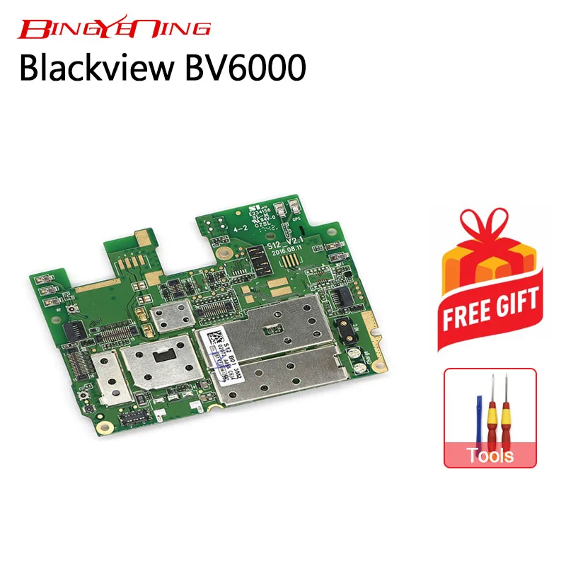 

BingYeNing New Original For Blackview BV6000/BV6000S mainboard 2G+16G ROM Motherboard flex cable board