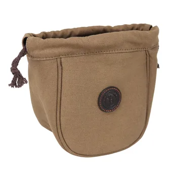 

Tourbon Hunting Shotgun Canvas Cartridge Pouch Ammo Shell Bag Speed Loader Bullet Case Carrier with Drawstrings for Shooting