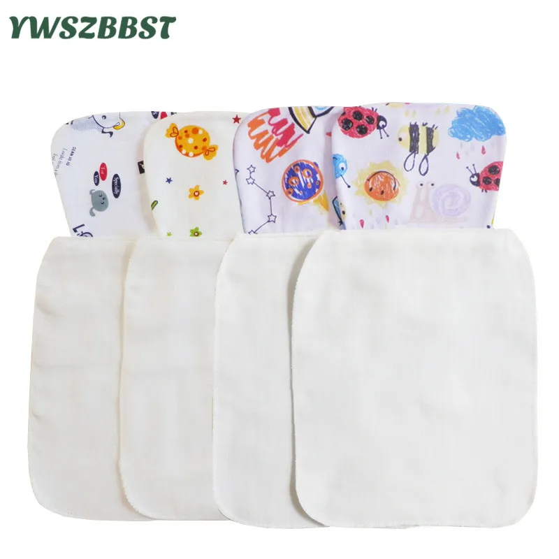 

2pcs/bag Baby Sweat Absorbing Towel soft Cotton Four layers Gauze Scapegoat Towel Keep Baby back dry Sweat Absorb Cloth