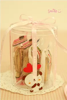 

200pcs honey bear gift tag,cello bag packaging seal labels, bakery decoration