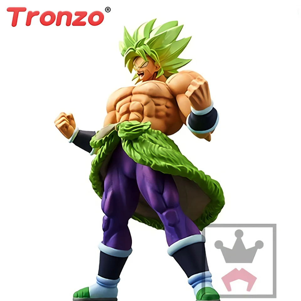 

Tronzo Original Banpresto CRANEKING Action Figure Dragon Ball Super Broly Full Power PVC Figure Model SSJ Broli Figurine