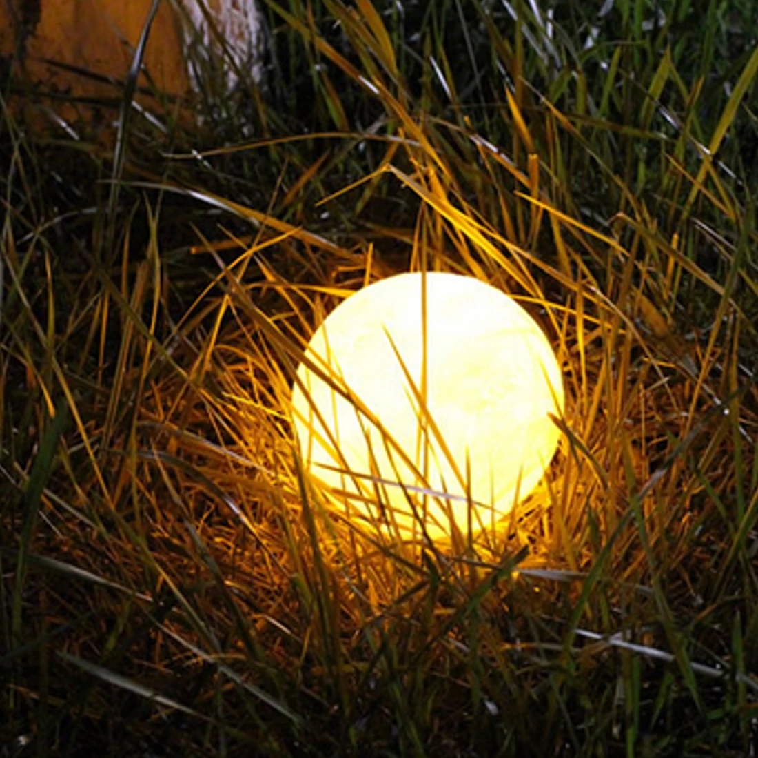 cheap 2 Color Change Touch Switch Bedroom Bookcase Night Light 3D Print Moon Lamp USB DC 5V Rechargeable Home Decor Creative Gift