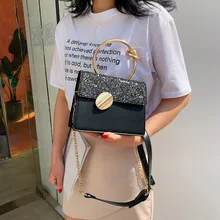 Female Crossbody Tote Bag Women 2019 Quality PU Leather Luxury Handbags Designer Sac A Main Ladies Sequin Shoulder Messenger Bag Female Crossbody Tote Bag Women 2019 Quality PU Leather Luxury Handbags Designer Sac A Main Ladies Sequin Shoulder Messenger Bag