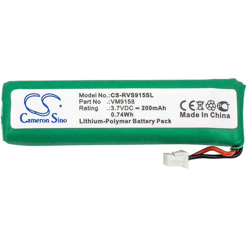 

Cameron Sino 200mAh Battery Revolabs 07-SOLOMICBATTERY VM9158 for Revolabs Solo Field