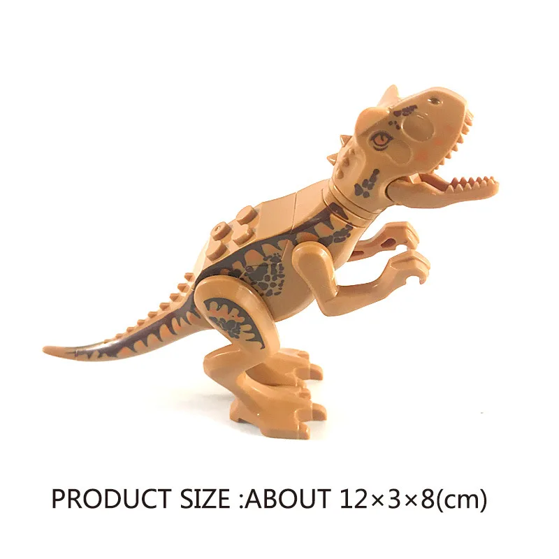 Legoings Jurassic Dinosaurs World Park Dinosaur Raptor protection zone Building Blocks Set Kids Toys juguetes Compatible 