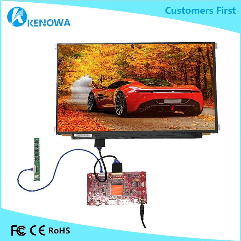 

LQ156D1JW04 LCD Screen Display Panel +Compatible Replacement Self Assembly Control Board Mainboard Mother Board With 2 HDMI USB