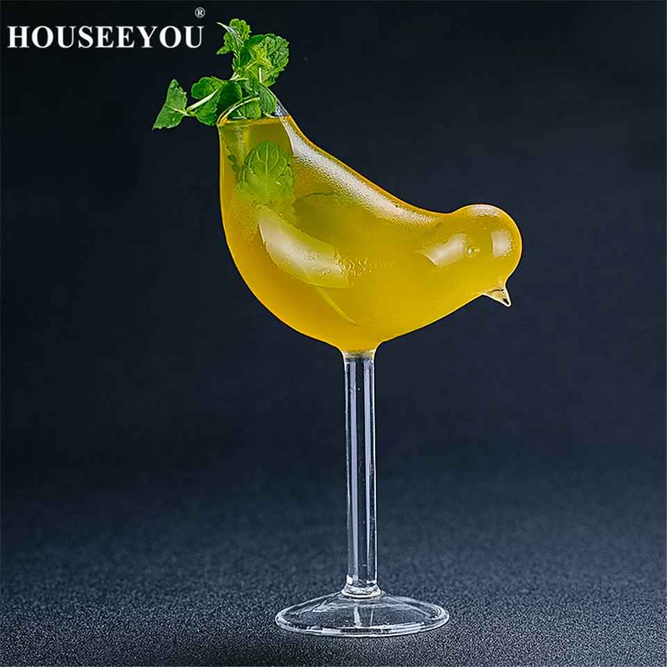 Bird Shape Cocktail Glasses 3