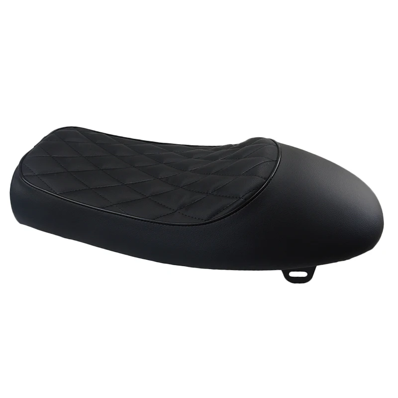 Для Кафе Racer Seat Saddle Hump водонепроницаемая кожа ретро сшитые винтажные сиденья