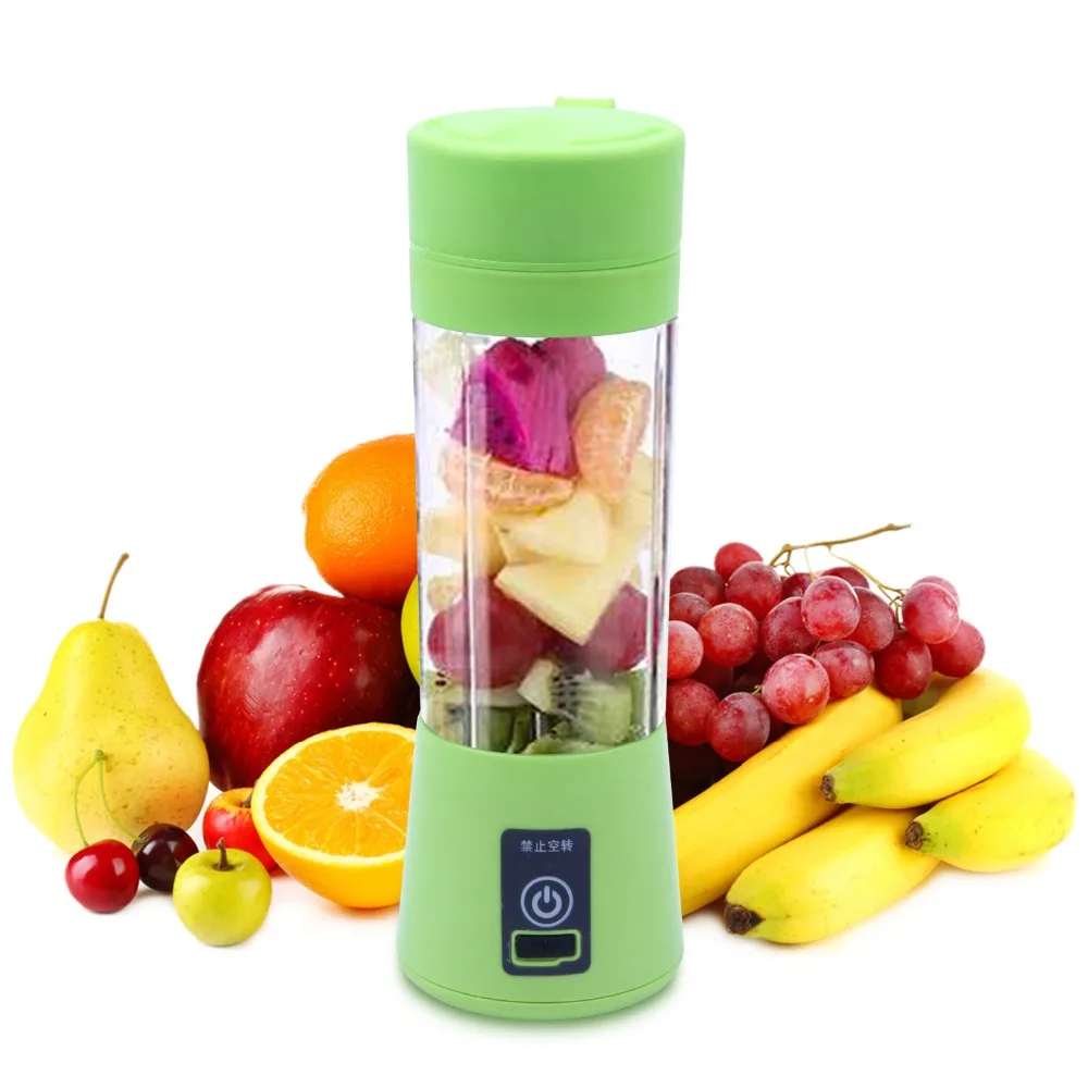 

2019 380ML Blender USB Charging Mode Portable Small Juicer Extractor Household Whisk Fruits Mixer Juice Machine Smoothie Maker