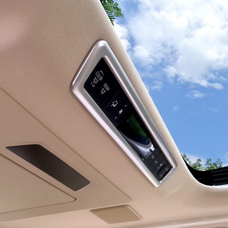 Для 2016-2019 Toyota Alphard Vellfire AH30 автомобильный хромированный ABS Стайлинг интерьер