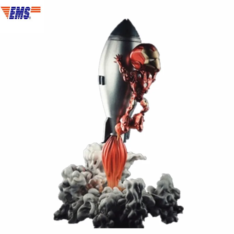 

Presale Avengers: Endgame Rocket Iron Man Resin Statue With LED Light Action Figure Toy (Delivery Period: 60 Days) X1163