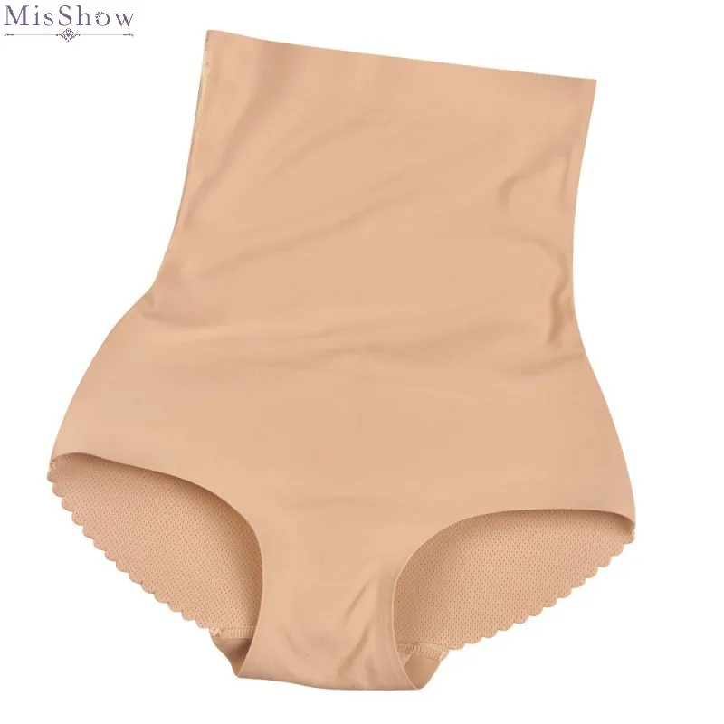 S XL Для женщин Мягкий приклад атлет трусики Body Shaper поддельные хип Shapwear Нижнее