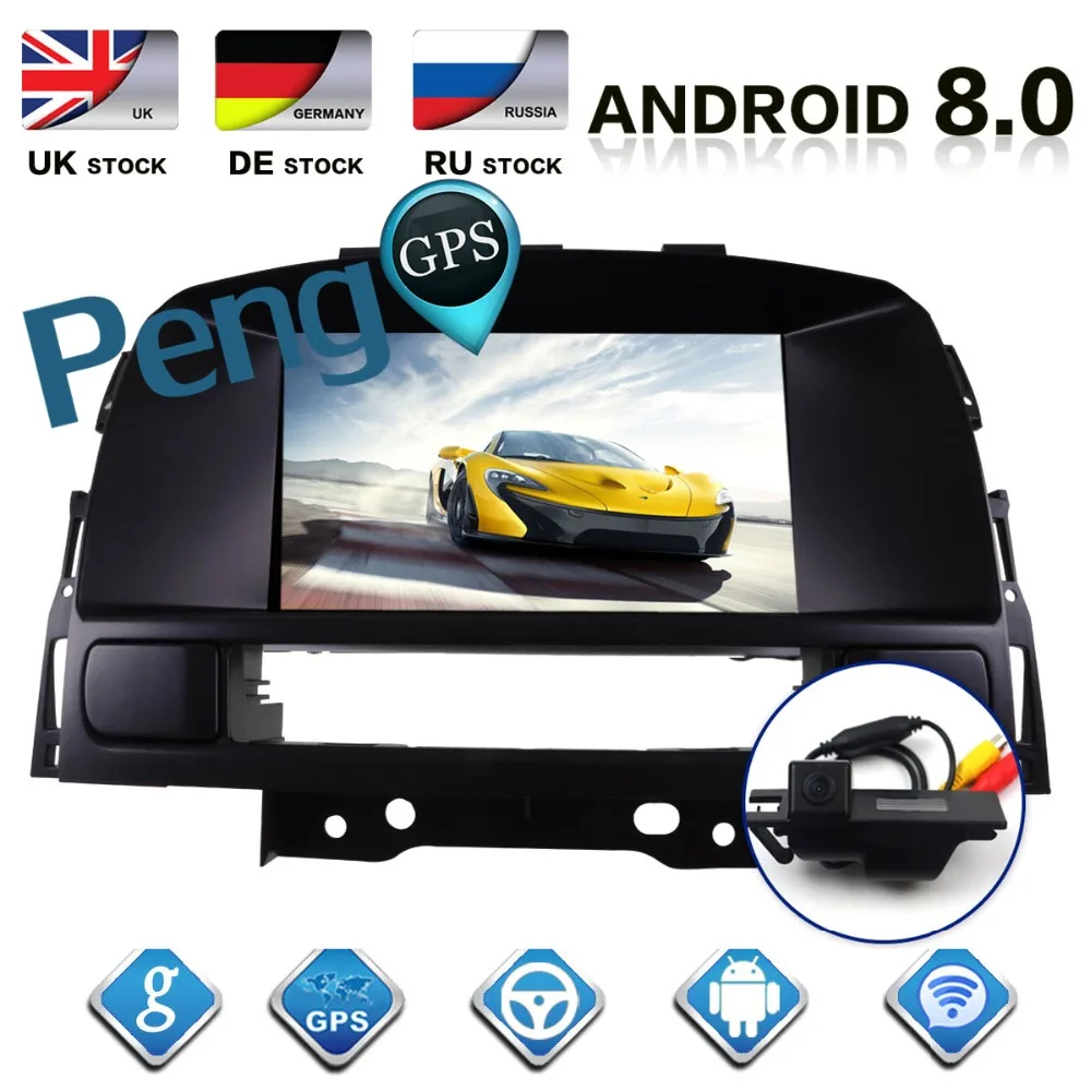 

IPS Screen 2 Din 8 Core Android 8.1 Car Radio for Opel Vauxhall Holden Astra J 2010-2013 GPS Navigation CD DVD Player Headunit