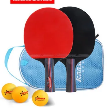 Brand Quality Table tennis racket Ddouble Pimples-in rubber Ping Pong Racket tenis de mesa table tennis