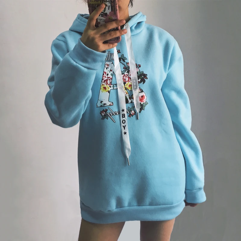 Thick Loose Female Casual Coat 2018 Women Hoodies